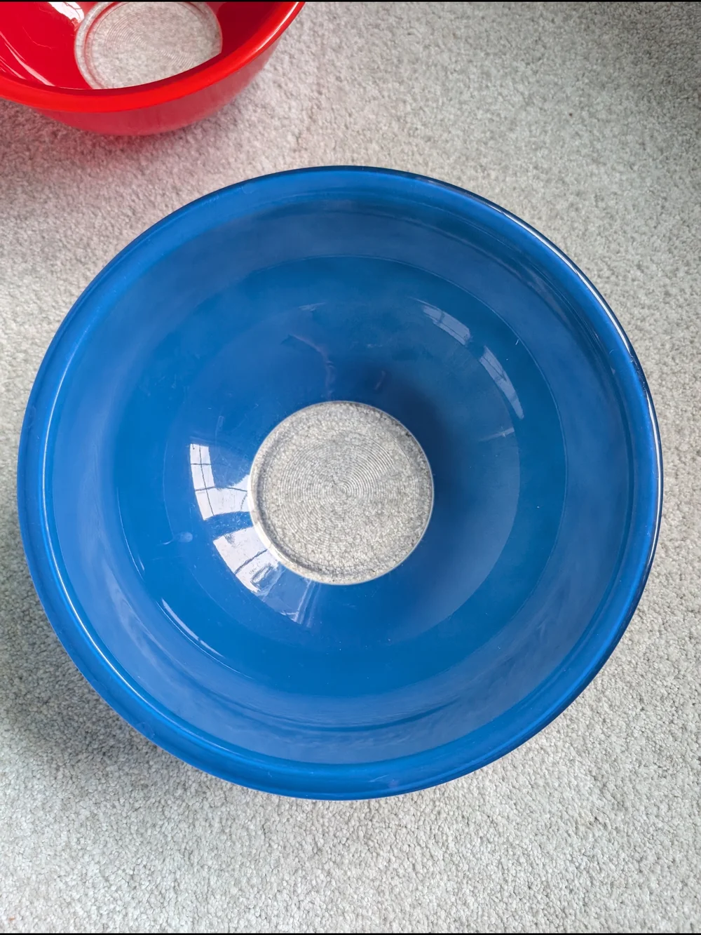 Pyrex Nested Mixing Bowl Set in Blue, Red, Yellow, Green